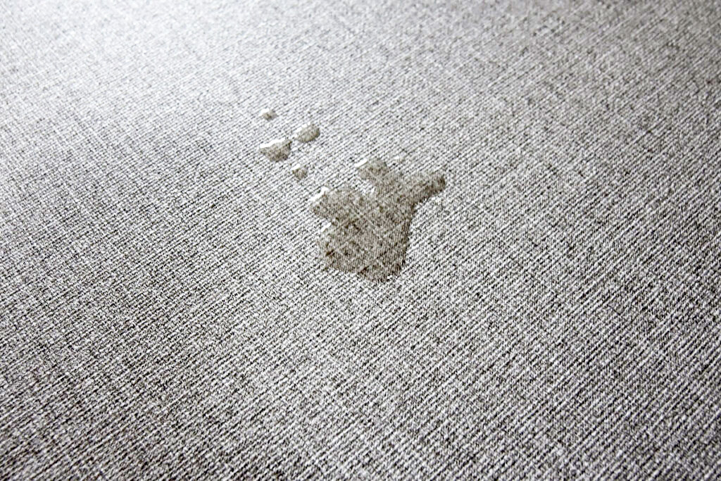 シートとベッドの生地