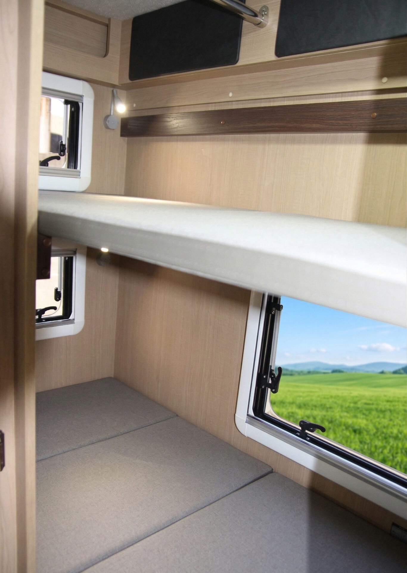 常設二段ベッド